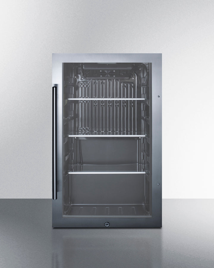 Summit - Shallow Depth Indoor/Outdoor Beverage Cooler Summit - Shallow Depth Indoor/Outdoor Beverage Cooler