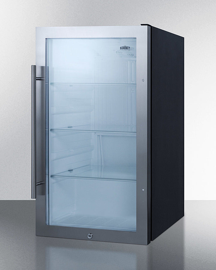 Summit - Shallow Depth Indoor/Outdoor Beverage Cooler, ADA Compliant Summit - Shallow Depth Indoor/Outdoor Beverage Cooler, ADA Compliant