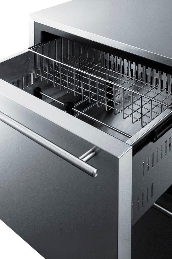 Summit - 24" Wide 2-Drawer All-Refrigerator Summit - 24" Wide 2-Drawer All-Refrigerator