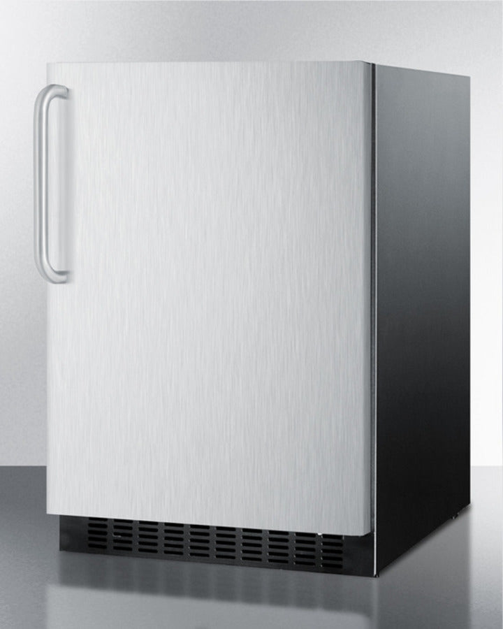 Summit - 24" Wide Built-In All-Refrigerator | FF64BXSSTB Summit - 24" Wide Built-In All-Refrigerator | FF64BXSSTB