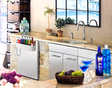 Summit Commercial - 24" Wide Outdoor All-Refrigerator, with Speed Rail Summit Commercial - 24" Wide Outdoor All-Refrigerator, with Speed Rail