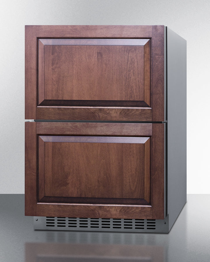 Summit - 24" Wide 2-Drawer Refrigerator-Freezer Summit - 24" Wide 2-Drawer Refrigerator-Freezer