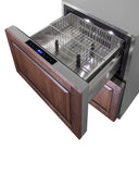 Summit - 24" Wide 2-Drawer Refrigerator-Freezer Summit - 24" Wide 2-Drawer Refrigerator-Freezer