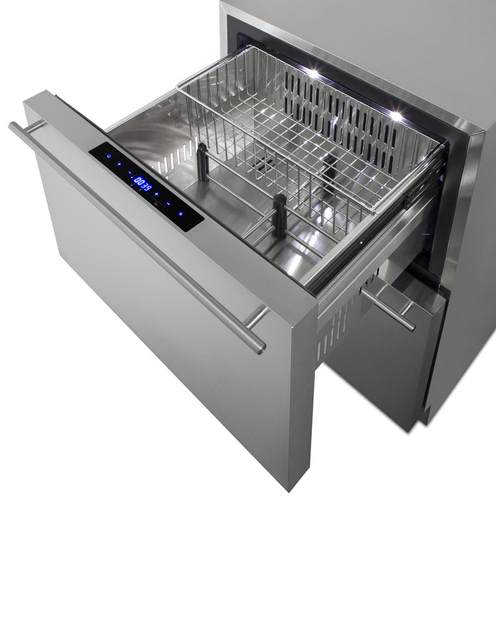 Summit - 24" Wide 2-Drawer Refrigerator-Freezer Summit - 24" Wide 2-Drawer Refrigerator-Freezer