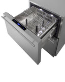 Summit - 24" Wide 2-Drawer Refrigerator-Freezer Summit - 24" Wide 2-Drawer Refrigerator-Freezer