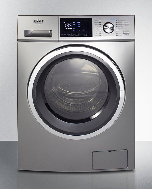 Summit - 24" Wide 115V Washer/Dryer Combo