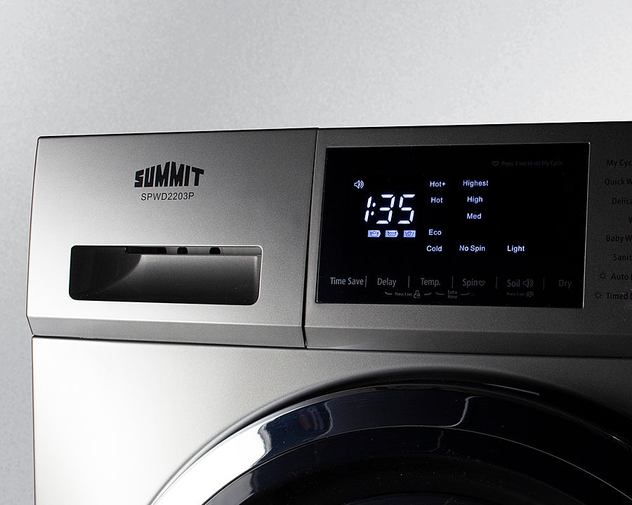 Summit - 24" Wide 115V Washer/Dryer Combo Summit - 24" Wide 115V Washer/Dryer Combo