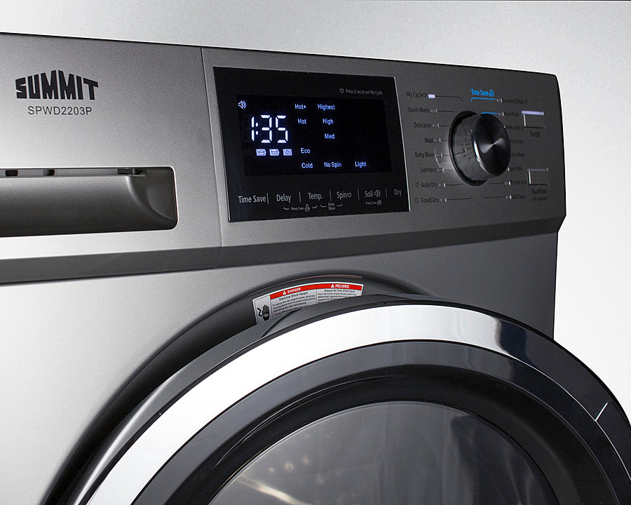 Summit - 24" Wide 115V Washer/Dryer Combo Summit - 24" Wide 115V Washer/Dryer Combo