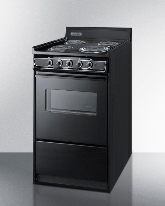 Summit - 20" Wide Electric Coil Range