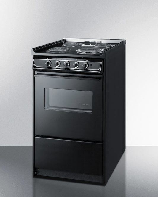 Summit - 20" Wide Electric Coil Range