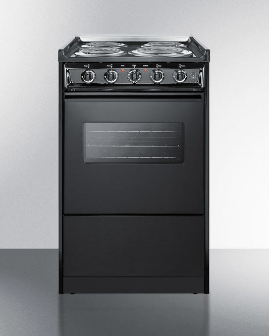 Summit - 20" Wide Electric Coil Range