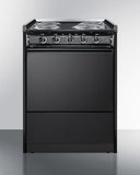 Summit - 24" Wide Electric Coil Range Summit - 24" Wide Electric Coil Range
