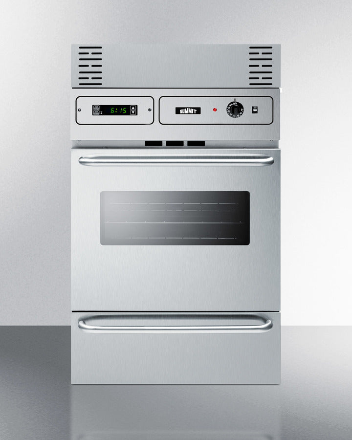 Summit - 15" Wide Built-In All-Refrigerator and 24" Wide Electric Wall Oven Bundle Summit - 15" Wide Built-In All-Refrigerator and 24" Wide Electric Wall Oven Bundle
