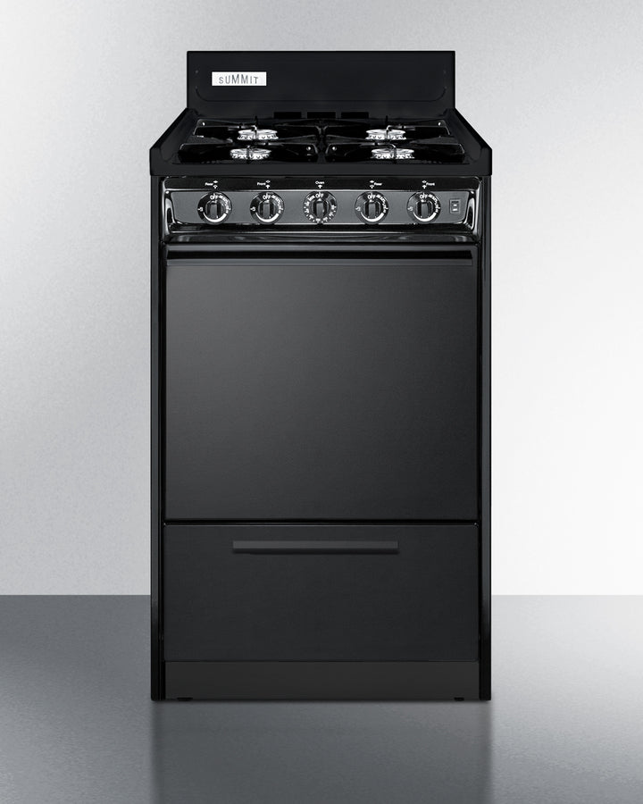 Summit - 20" Wide Gas Range, Open Burners Summit - 20" Wide Gas Range, Open Burners