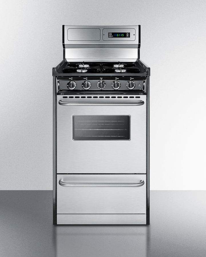 Summit - 20" Wide Gas Range, Open Burners Summit - 20" Wide Gas Range, Open Burners