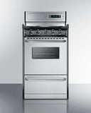 Summit - 20" Wide Gas Range, Open Burners Summit - 20" Wide Gas Range, Open Burners