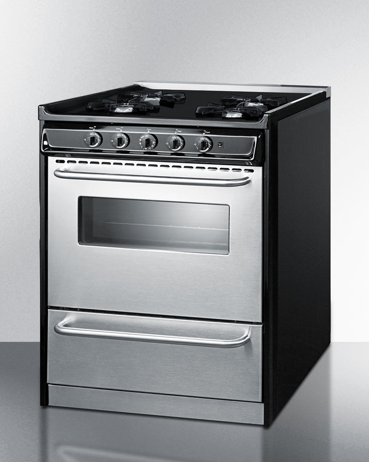 Summit - 30" Wide Gas Range, Open Burners Summit - 30" Wide Gas Range, Open Burners