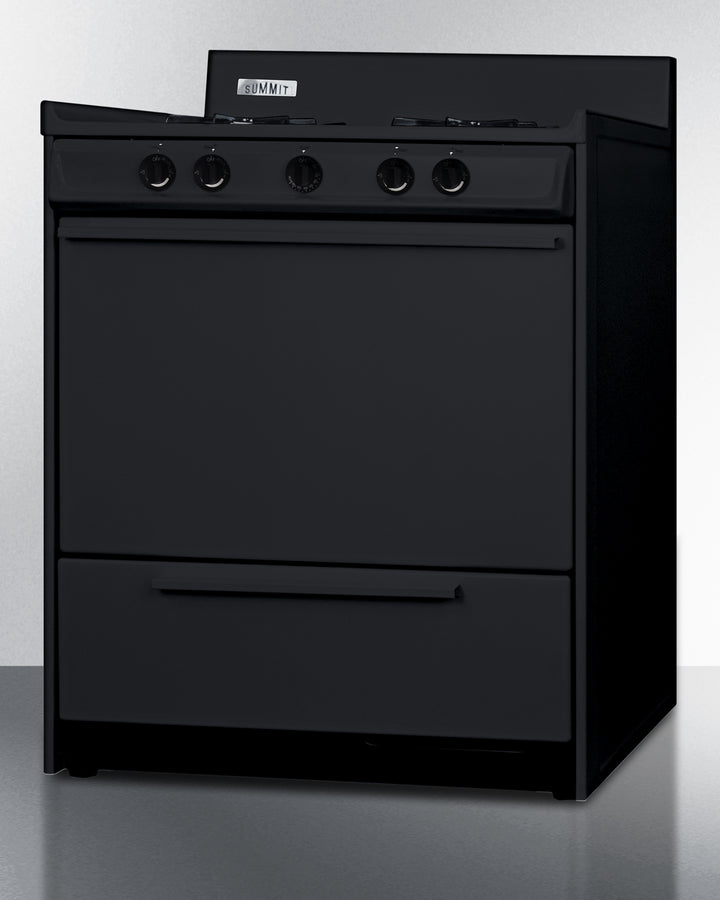 Summit - 30" Wide Gas Range, Open Burners Summit - 30" Wide Gas Range, Open Burners