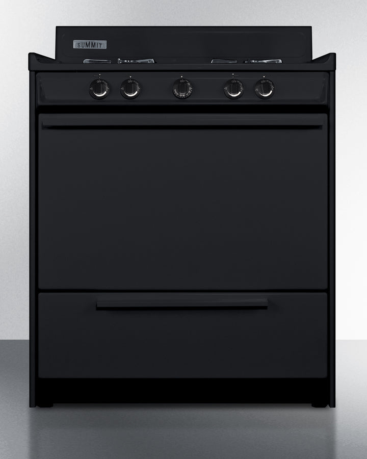 Summit - 30" Wide Gas Range, Open Burners Summit - 30" Wide Gas Range, Open Burners