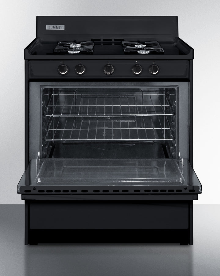 Summit - 30" Wide Gas Range, Open Burners Summit - 30" Wide Gas Range, Open Burners