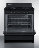 Summit - 30" Wide Gas Range, Open Burners Summit - 30" Wide Gas Range, Open Burners