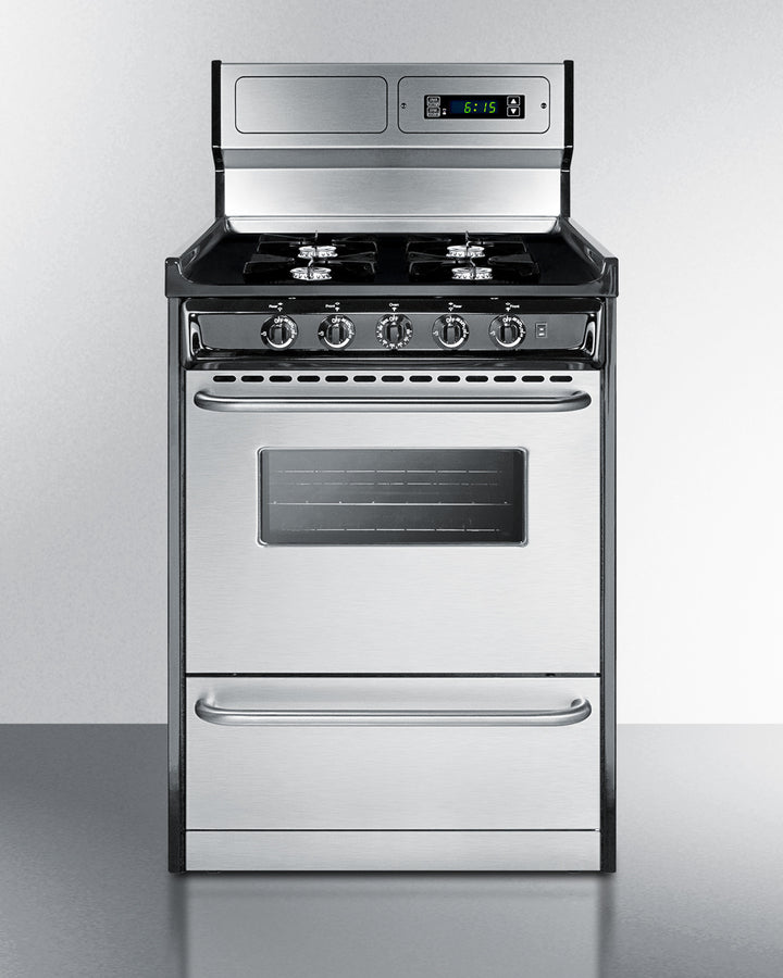 Summit - 24" Wide Gas Range, Open Burners Summit - 24" Wide Gas Range, Open Burners