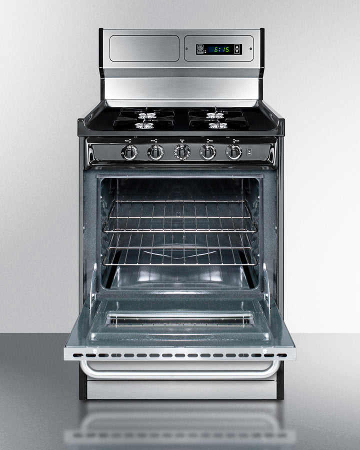 Summit - 24" Wide Gas Range, Open Burners Summit - 24" Wide Gas Range, Open Burners