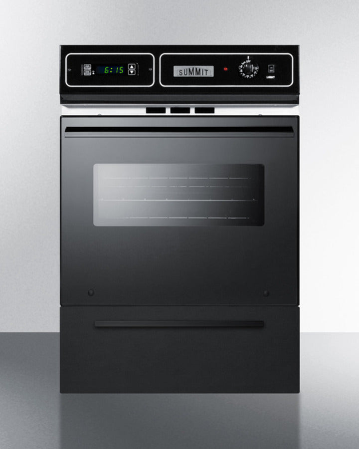 Summit - 15" wide fit for built-in or freestanding use in the home or commercial settings and 24" Wide Gas Wall Oven Bundle Summit - 15" wide fit for built-in or freestanding use in the home or commercial settings and 24" Wide Gas Wall Oven Bundle