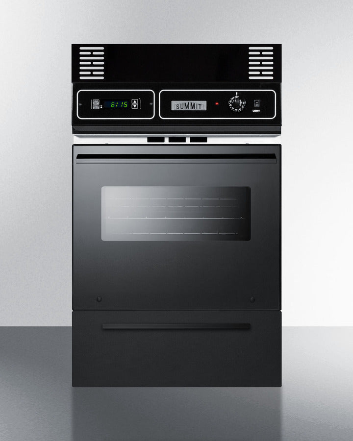 Summit - 15" wide fit for built-in or freestanding use in the home or commercial settings and 24" Wide Gas Wall Oven Bundle Summit - 15" wide fit for built-in or freestanding use in the home or commercial settings and 24" Wide Gas Wall Oven Bundle