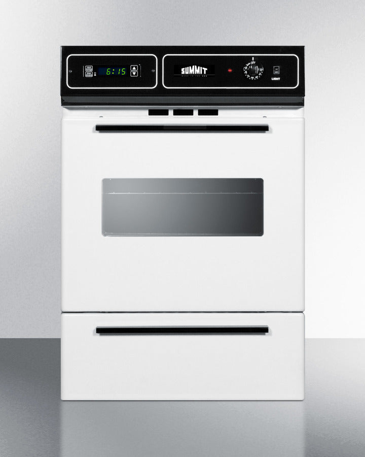 Summit - 24" Wide Gas Range and 24" Wide Gas Wall Oven Bundle Summit - 24" Wide Gas Range and 24" Wide Gas Wall Oven Bundle