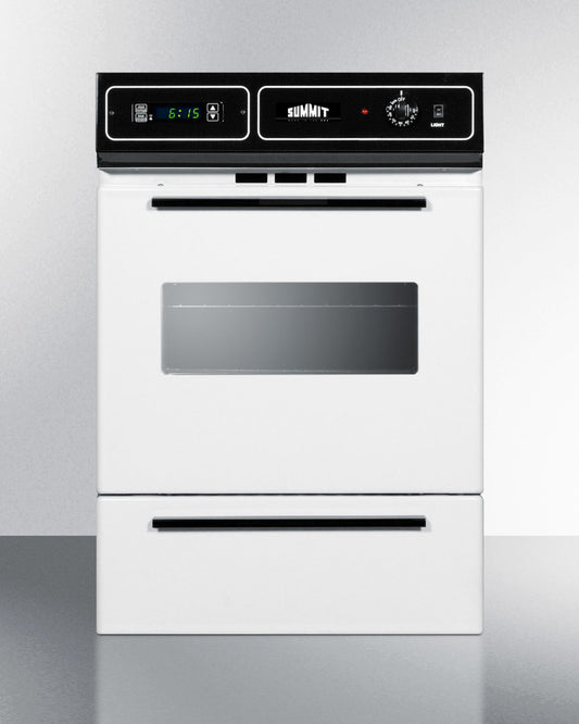 Summit - 24" Wide Gas Wall Oven