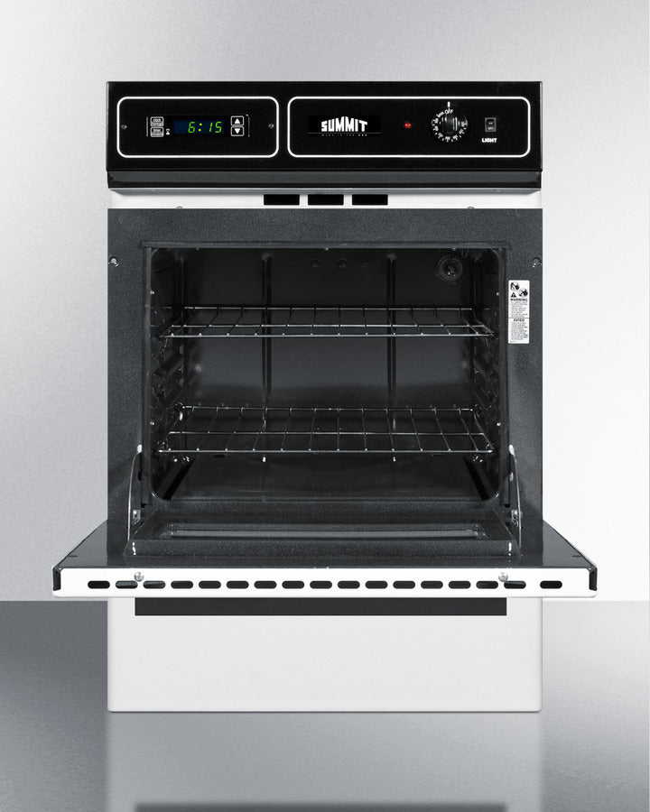 Summit - 24" Wide Gas Range and 24" Wide Gas Wall Oven Bundle Summit - 24" Wide Gas Range and 24" Wide Gas Wall Oven Bundle