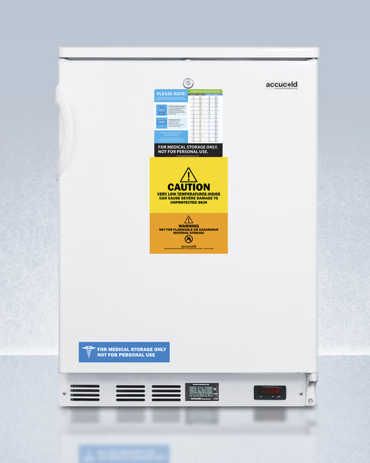 Accucold - 24" Wide Built-In All-Freezer