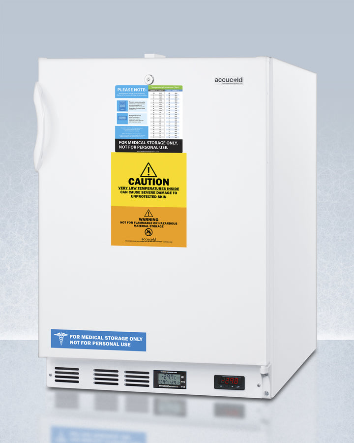 Accucold - 24" Wide All-freezer, ADA Compliant Accucold - 24" Wide All-freezer, ADA Compliant