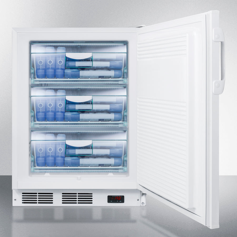 Accucold - 24" Wide Built-In All-Freezer, ADA Compliant Accucold - 24" Wide Built-In All-Freezer, ADA Compliant