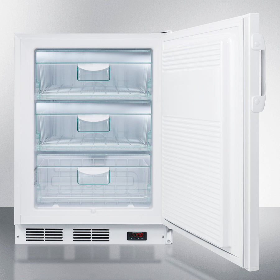 Accucold - 24" Wide Built-In All-Freezer, ADA Compliant Accucold - 24" Wide Built-In All-Freezer, ADA Compliant