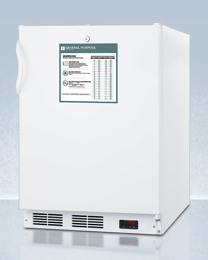 Accucold - 24" Wide Built-In All-Freezer, ADA Compliant Accucold - 24" Wide Built-In All-Freezer, ADA Compliant