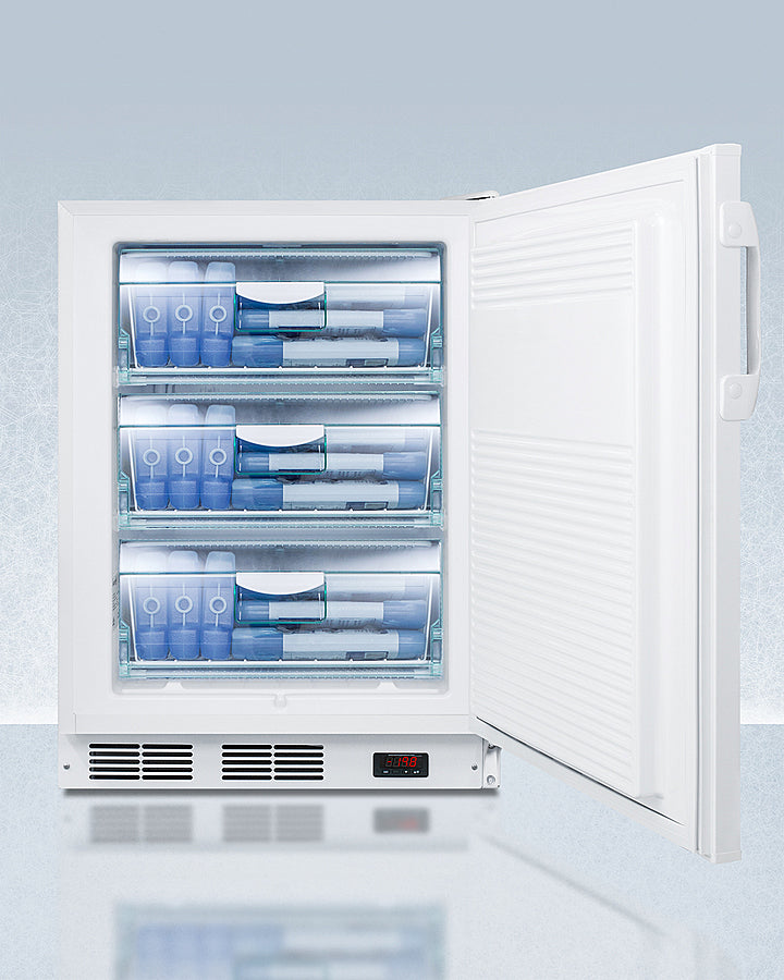 Accucold - 24" Wide Built-In All-Freezer, ADA Compliant Accucold - 24" Wide Built-In All-Freezer, ADA Compliant
