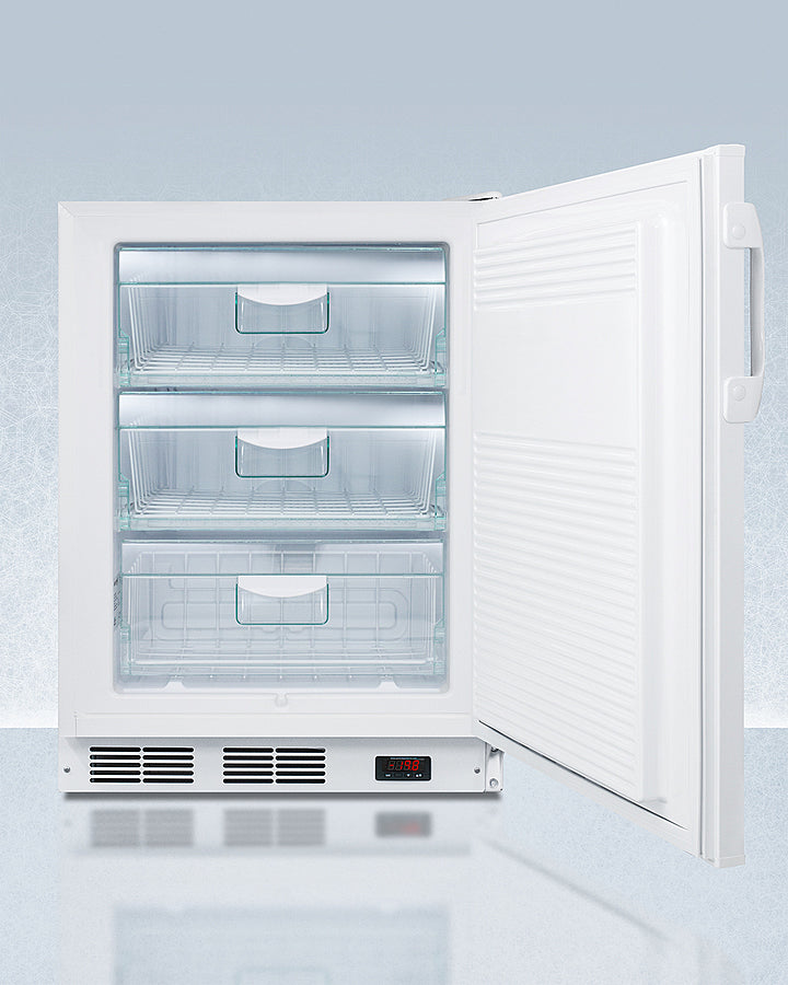 Accucold - 24" Wide Built-In All-Freezer, ADA Compliant Accucold - 24" Wide Built-In All-Freezer, ADA Compliant