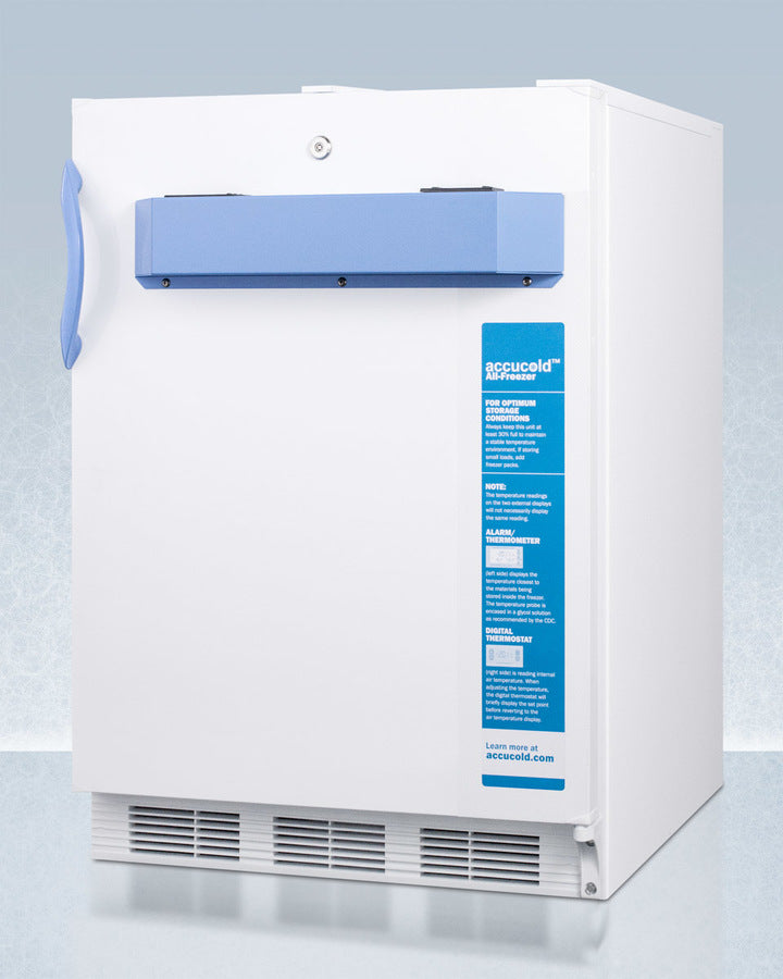 Accucold - 24" Wide Built-In All-Freezer, ADA Compliant Accucold - 24" Wide Built-In All-Freezer, ADA Compliant