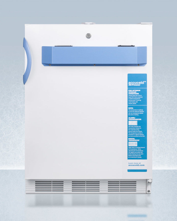Accucold - 24" Wide Built-In All-Freezer, ADA Compliant Accucold - 24" Wide Built-In All-Freezer, ADA Compliant