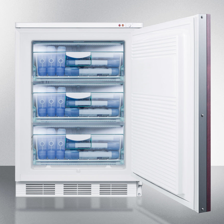 Accucold - 24" Wide Built-In All-Freezer (Panel Not Included) Accucold - 24" Wide Built-In All-Freezer (Panel Not Included)