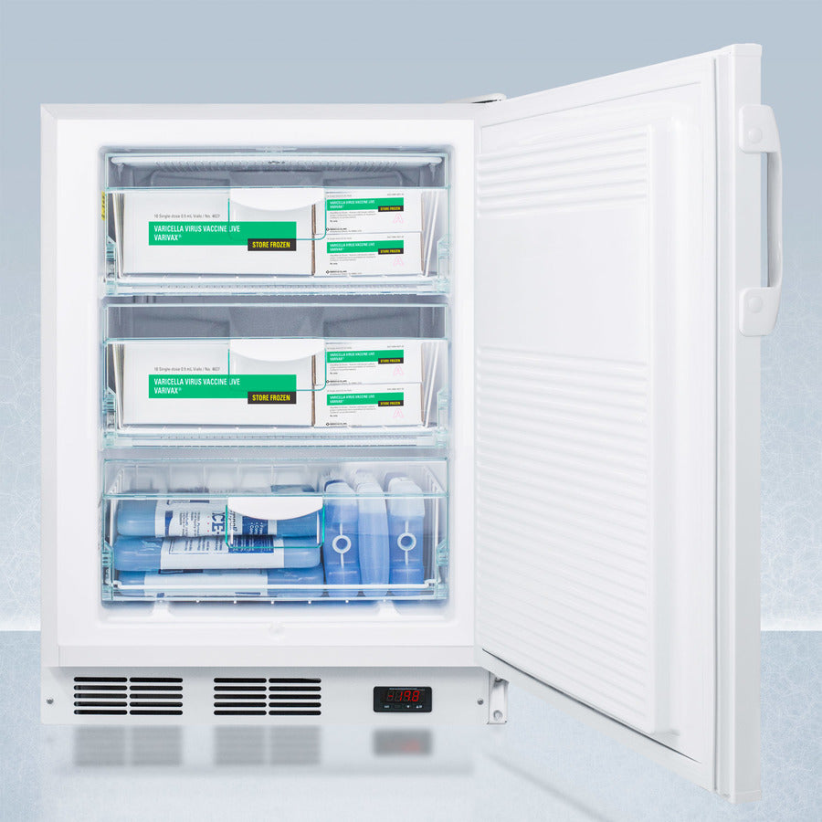 Accucold - 24" Wide Built-In All-Freezer, ADA Compliant Accucold - 24" Wide Built-In All-Freezer, ADA Compliant
