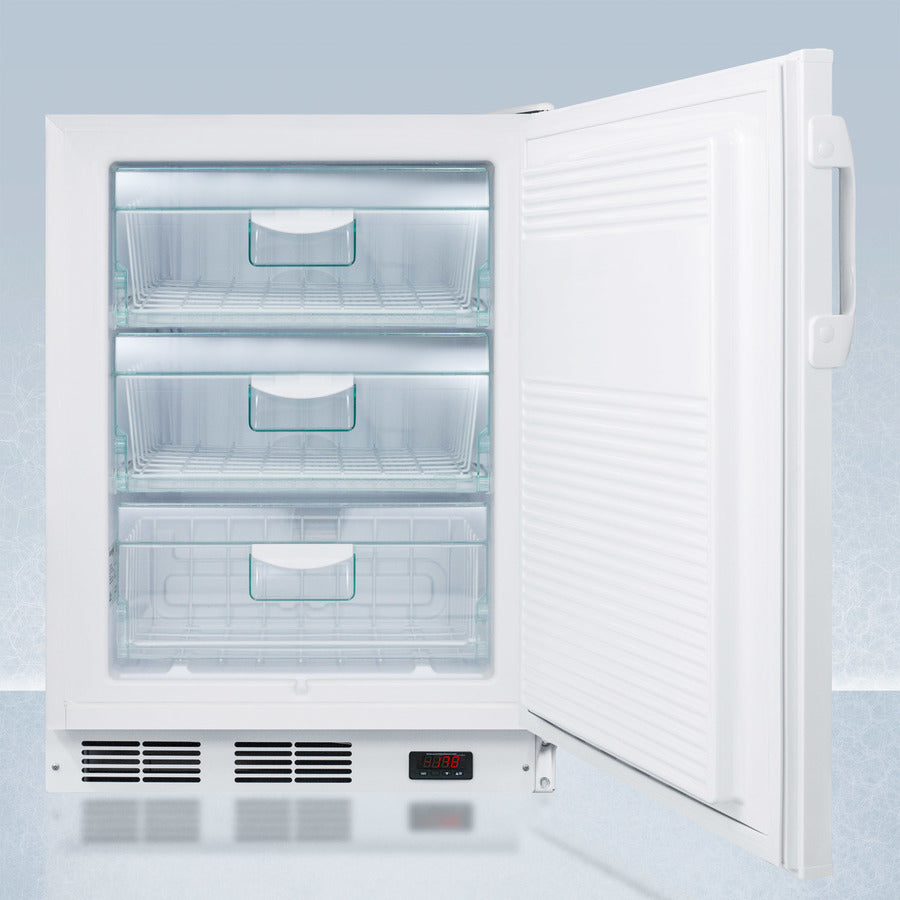 Accucold - 24" Wide Built-In All-Freezer, ADA Compliant Accucold - 24" Wide Built-In All-Freezer, ADA Compliant