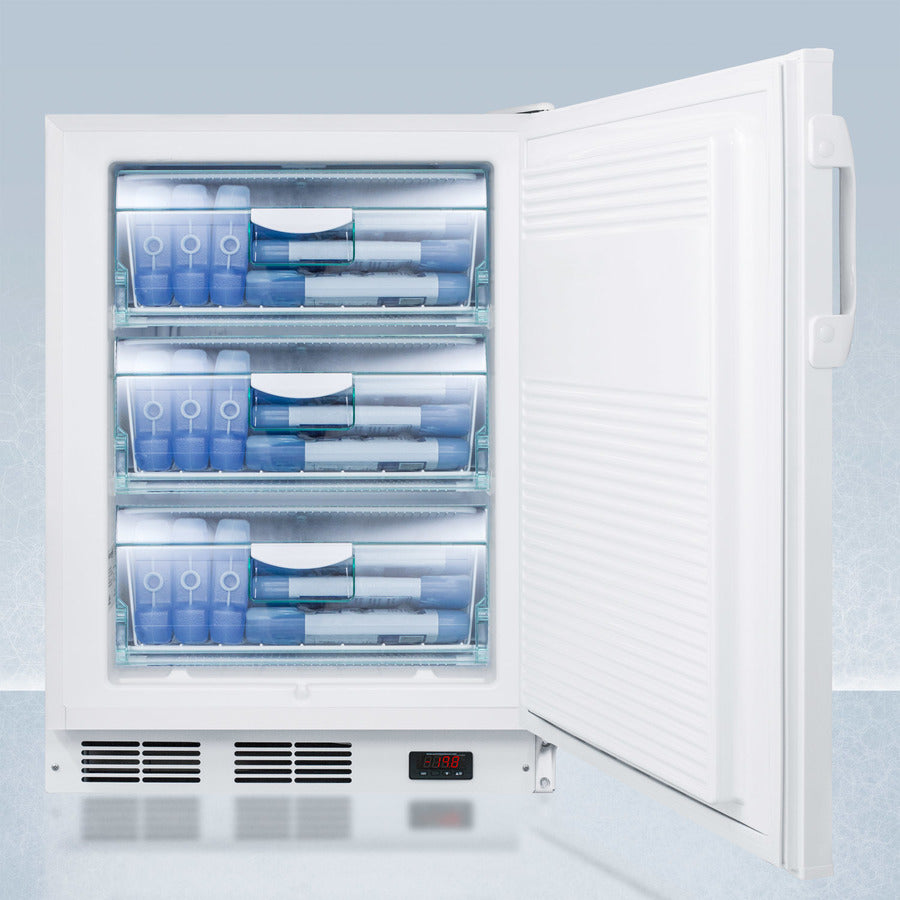 Accucold - 24" Wide Built-In All-Freezer, ADA Compliant Accucold - 24" Wide Built-In All-Freezer, ADA Compliant