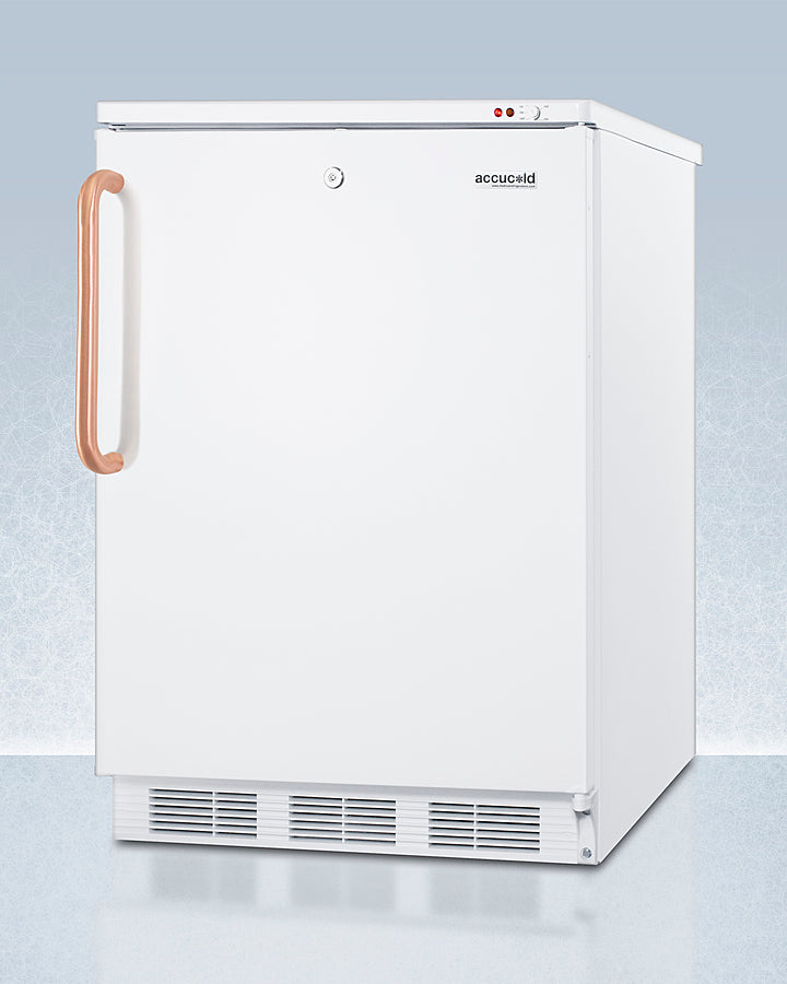 Accucold - 24" Wide All-Freezer with Antimicrobial Pure Copper Handle Accucold - 24" Wide All-Freezer with Antimicrobial Pure Copper Handle