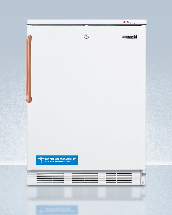 Accucold - 24" Wide All-Freezer with Antimicrobial Pure Copper Handle Accucold - 24" Wide All-Freezer with Antimicrobial Pure Copper Handle