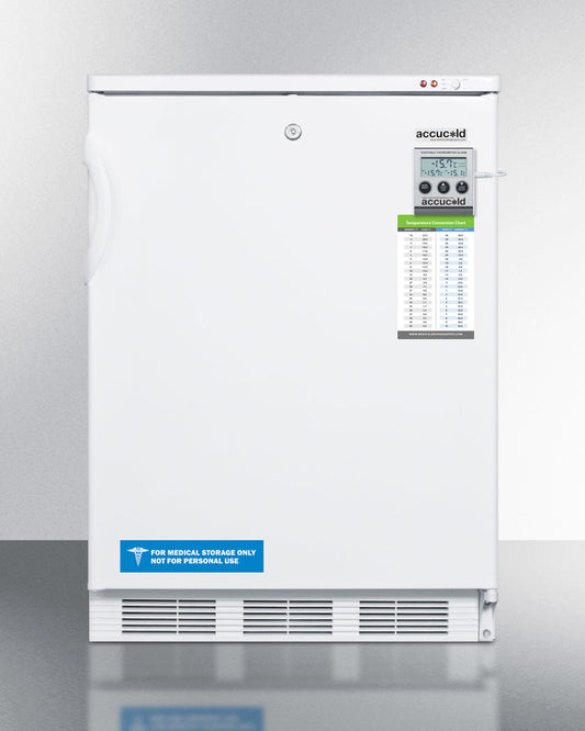 Accucold - 24" Wide Built-In All-Freezer