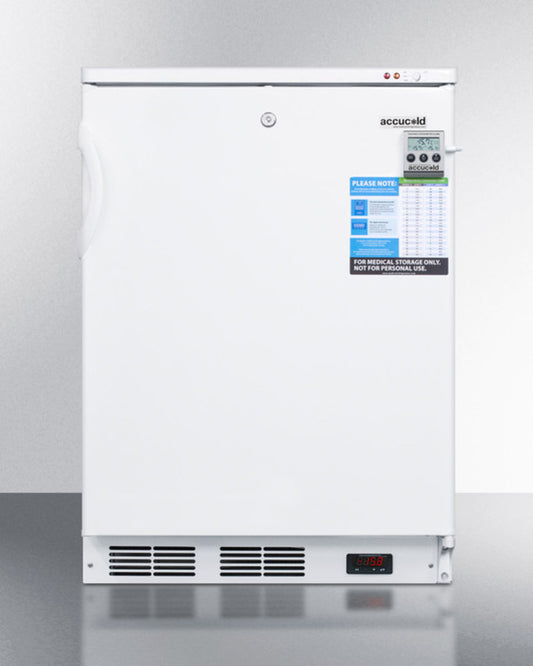 Accucold - 24" Wide Built-In All-Freezer