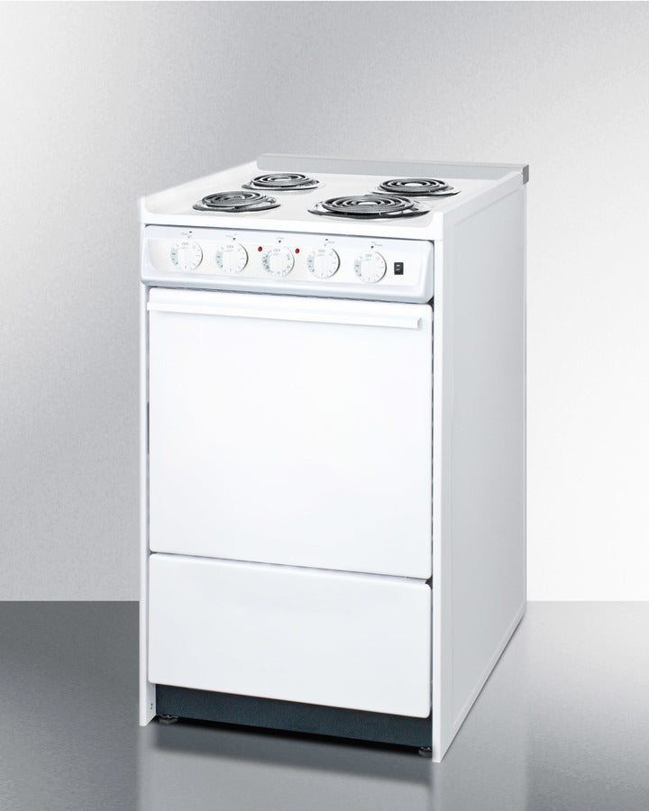 Summit - 20" Wide Electric Coil Top Range Summit - 20" Wide Electric Coil Top Range